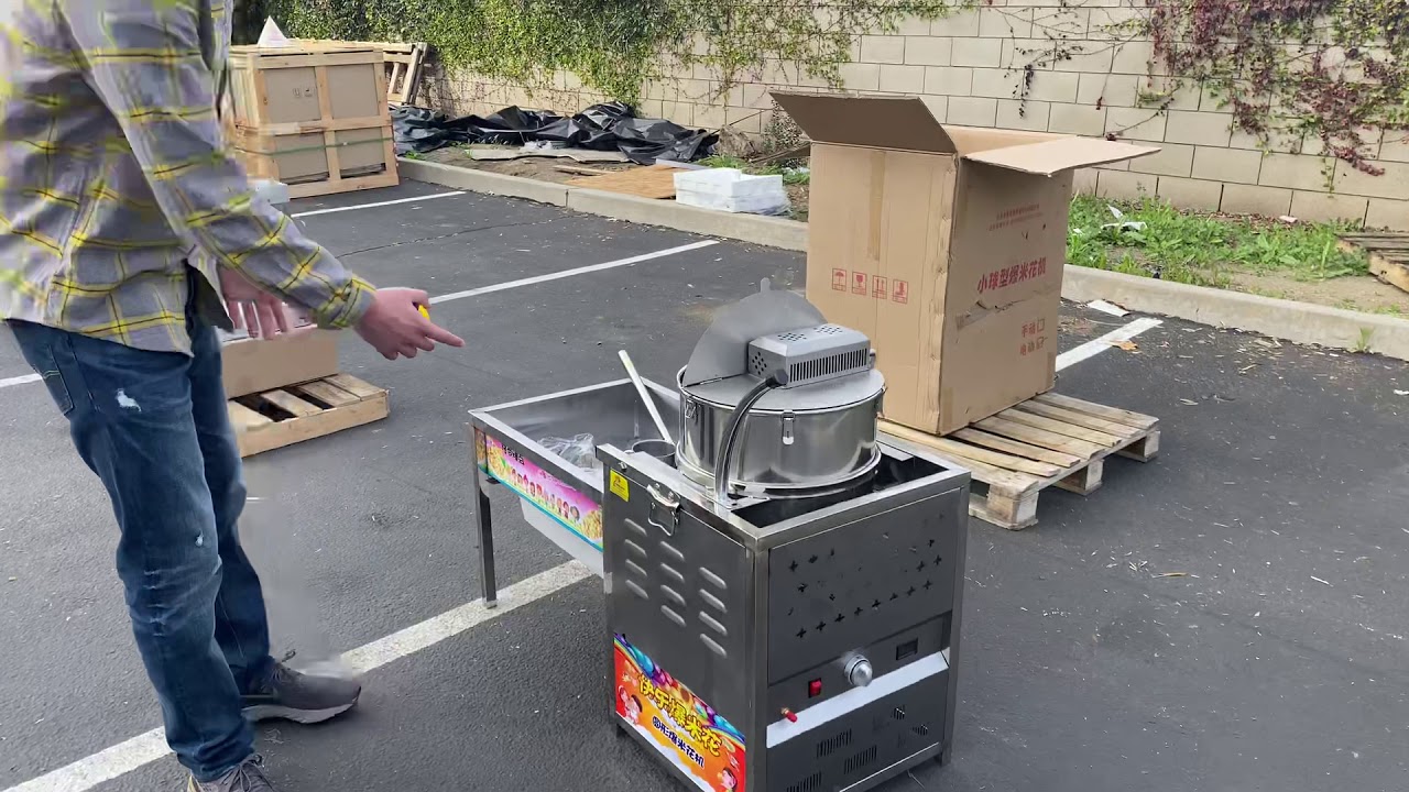 Kettle corn gourmet popper 30 quart  (NEW) commercial popcorn machine