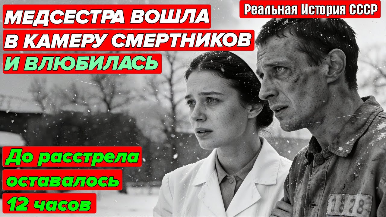 МЕДСЕСТРА ПРИШЛА ПОДГОТОВИТЬ ЕГО К РАССТРЕЛУ | НО ВЛЮБИЛАСЬ и вывела из здания КГБ | ИСТОРИЯ ПОБЕГА