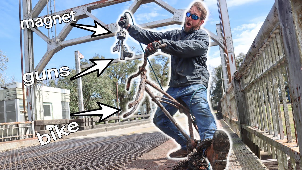 Uncovering Unexpected Treasures While Magnet Fishing!