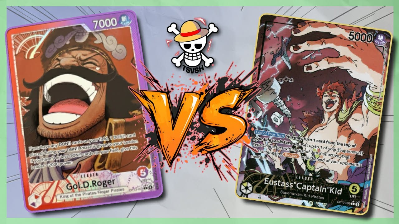 (OP13) RP Roger VS Y Kidd OPTCG POV
