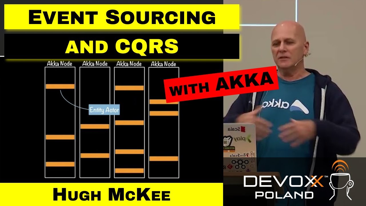 Clustered Event Sourcing and CQRS with Akka and Java - Hugh McKee