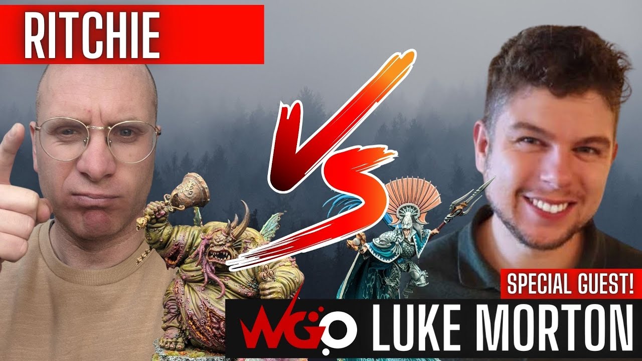 Maggotkin of Nurgle VS Idoneth Deepkin - SPECIAL GUEST Luke Morton!
