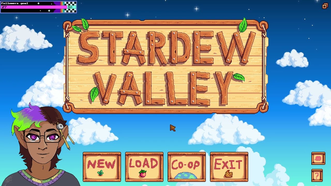 Starting Over! | Stardew Saturday Coop! | VOD