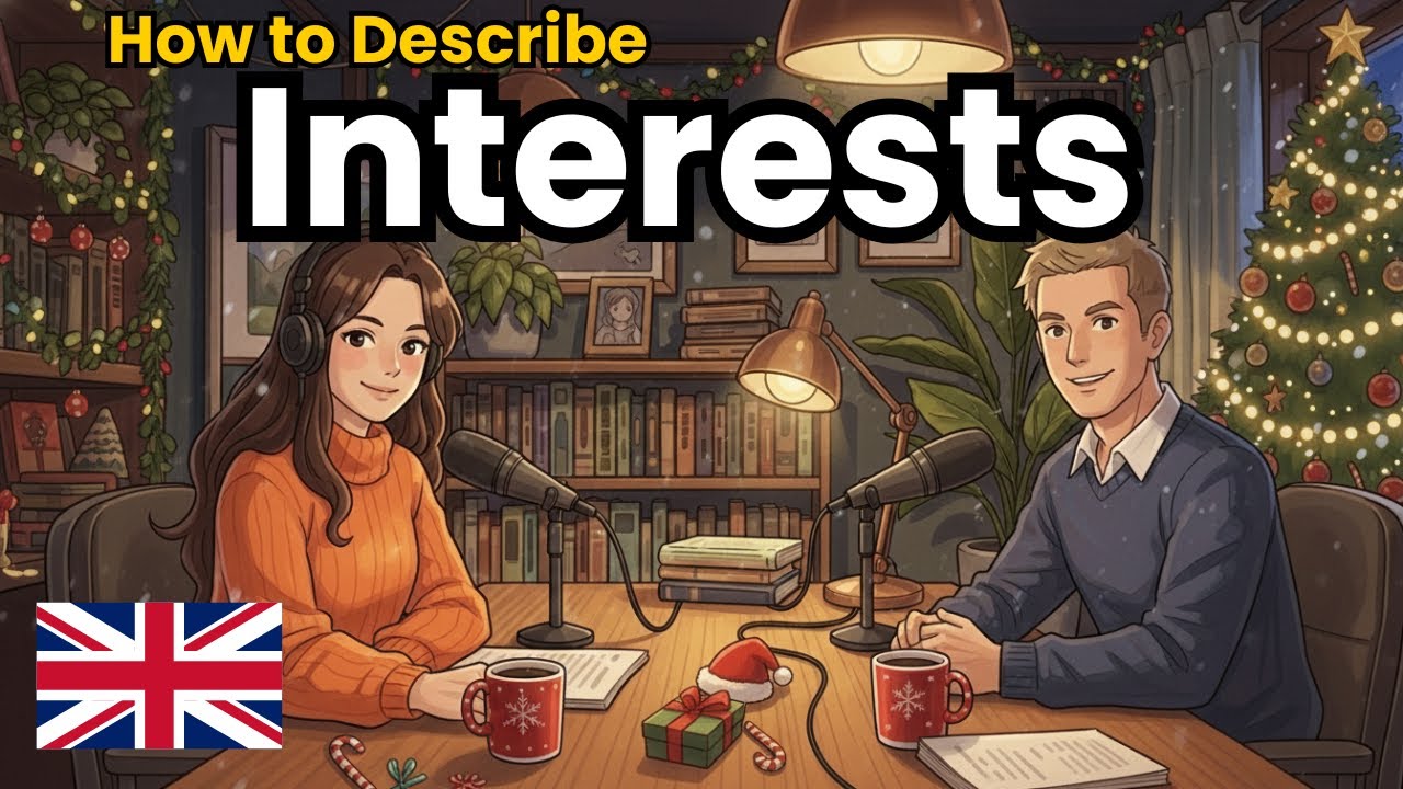 How to Describe Hobbies and Interests in English | English Conversation Practice