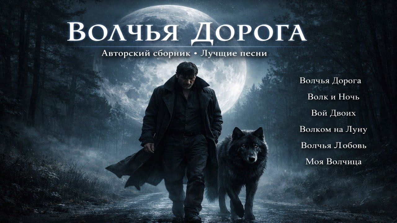 Волчья Дорога🔥Авторский сборник лучших песен