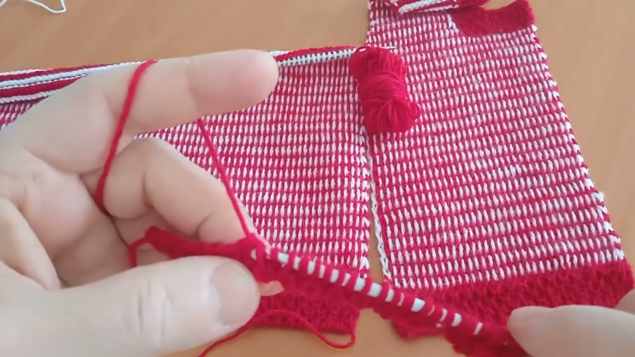 416. Tunus Tığı ile Dönme Yapmayan Örgü Modeli | Kolay ve Şık Tunus İşi Teknikleri"1bölüm