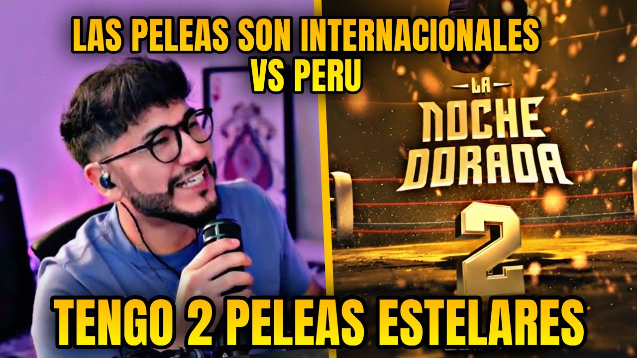 ZEIN COMENTA QUE EN LA NOCHE DORADA 2 HABRA 2 PELEAS ESTELARES