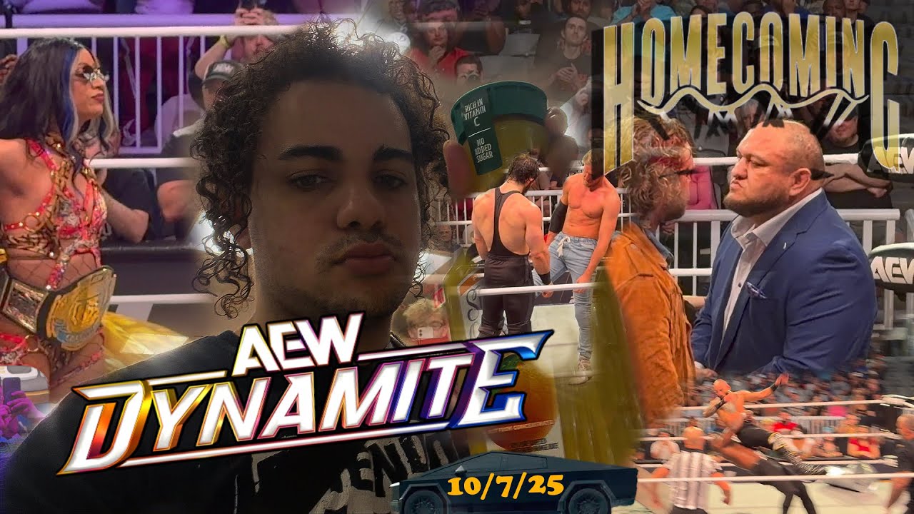 AEW Dynamite Jacksonville Florida 10/07/2025 #VLOG #Aew #aewdynamite #florida