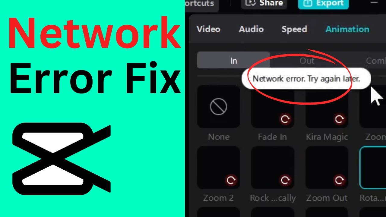 How To Fix Network Error In Capcut Pc Without Vpn