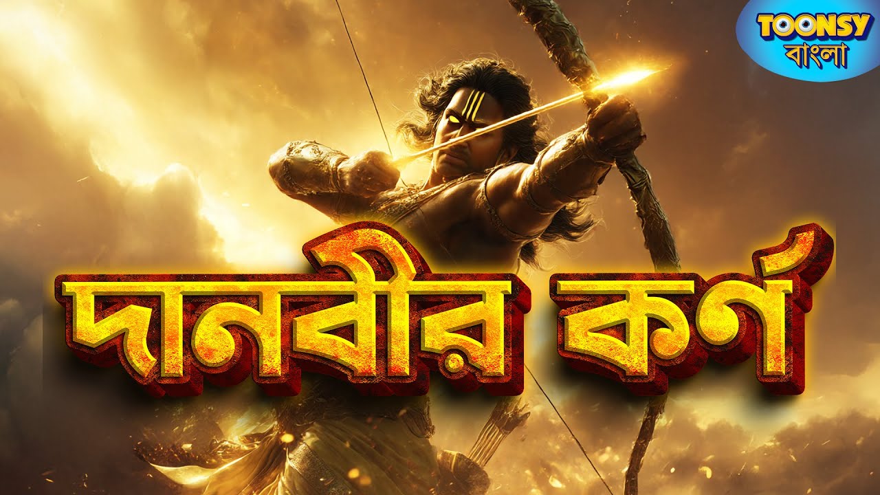 দানবীর কর্ণ | Daanveer Karn | Bangla Cartoon | ভারত পুরান Ep 8 | Mythology Story l Toonsy Bangla