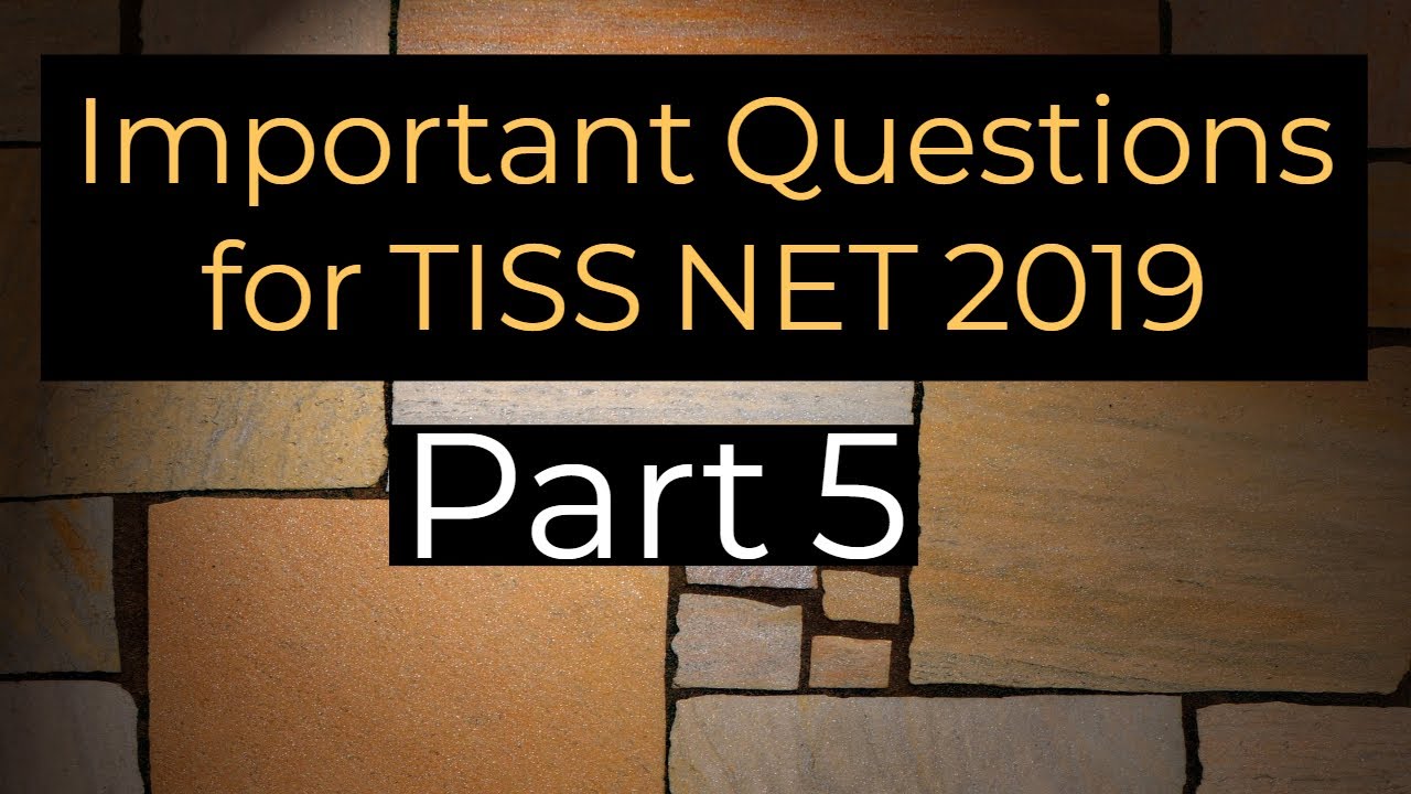 TISS NET GK Series|Must Do Questions|Static + Current Part 5