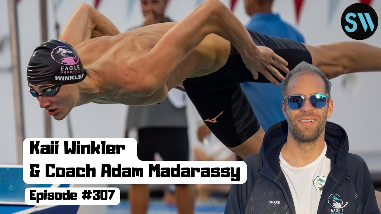 Coach Adam Madarassy & Teen Swimming Phenom, Kaii Winkler
