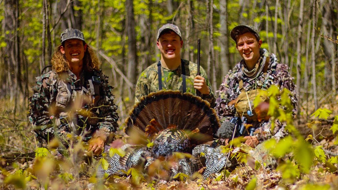 Jacob's FIRST TURKEY! - Ohio Public Land Turkey Hunting Action!