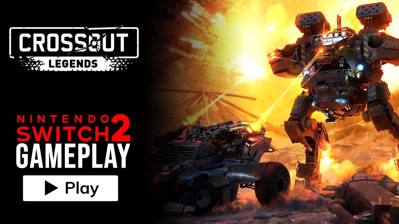Crossout Legends - Nintendo Switch 2 Gameplay (Free-To-Play)