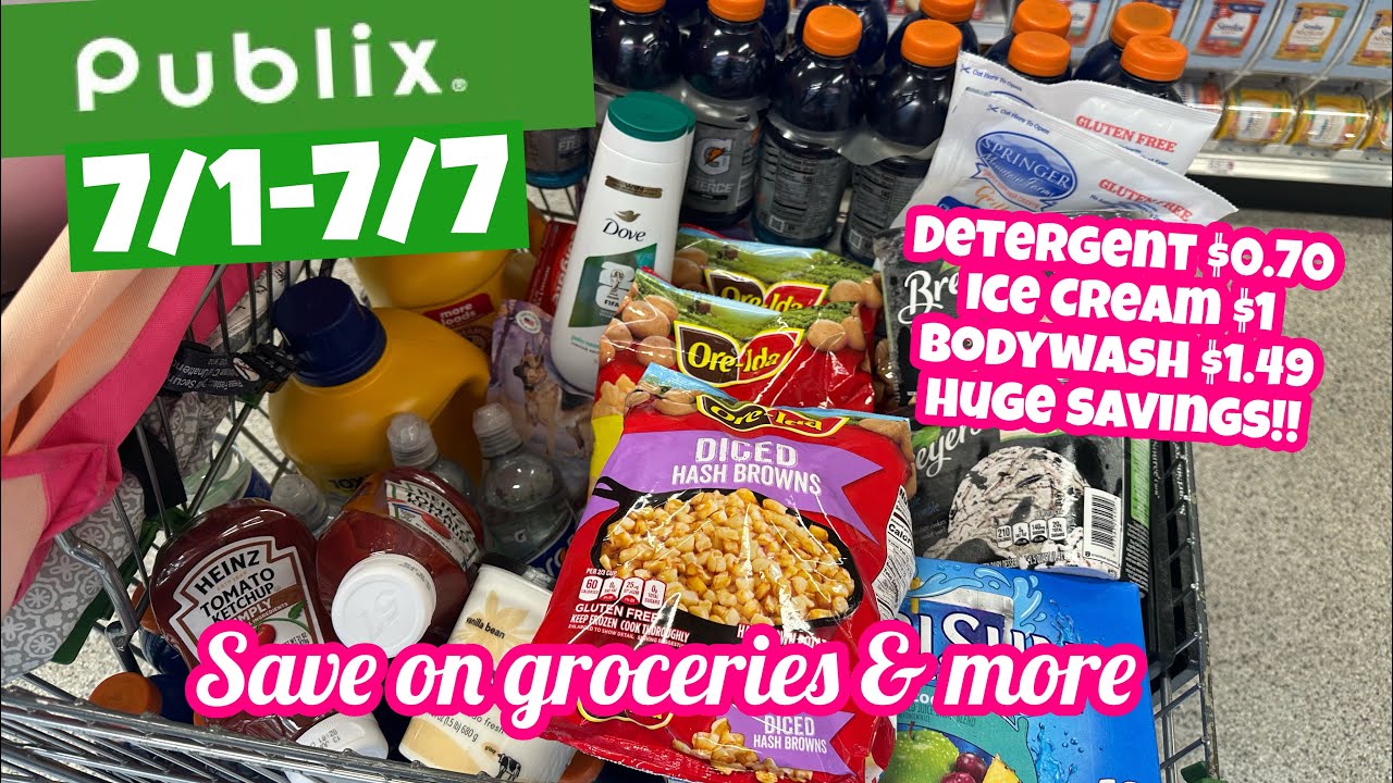 ЗАКУПКА В PUBLIX 1/7&ndash;7/7 ПРОСТЫЕ СКИДКИ | ОГРОМНАЯ ЭКОНОМИЯ! ДЕШЕВЫЙ СТИРАЛЬНЫЙ ПОРОШОК И ГЕЛЬ ДЛ...