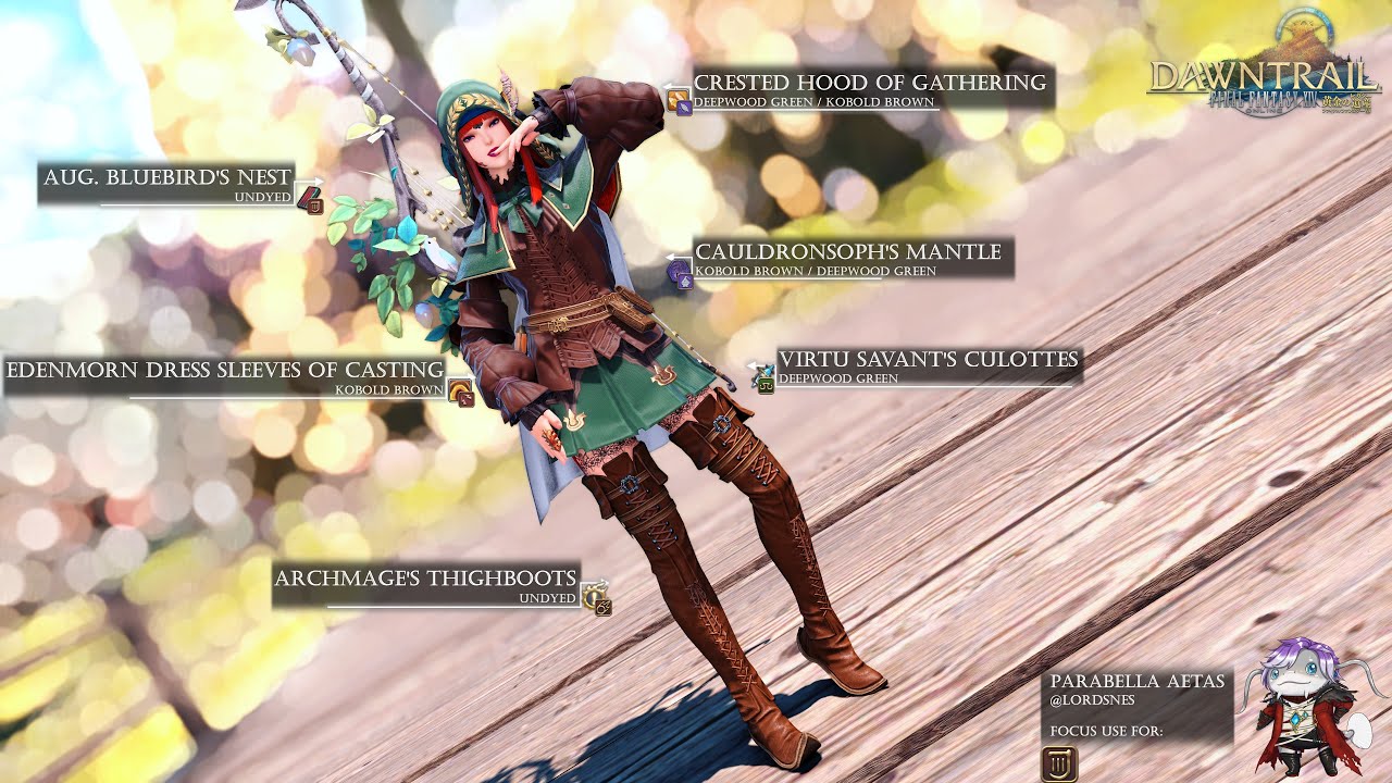 FFXIV Glamour Inspiration - Week 218 [Bard] [7.4 Glamour]