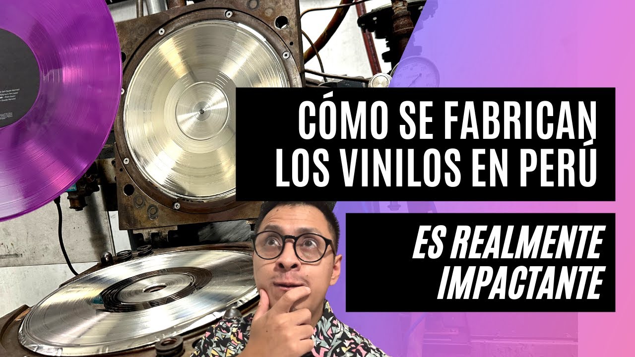 ¡Así se FABRICAN LOS VINILOS en PERÚ! ¡Es impactante! (2023)