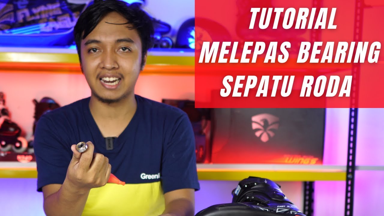 TUTORIAL CARA MELEPAS DAN PASANG BEARING SEPATU RODA ATAU LAKHAR INLINE SKATE