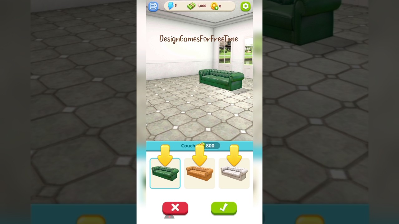 Home Fantasy - Home Design - Level 1 gameplay cute blast color match puzzle decor build casual game