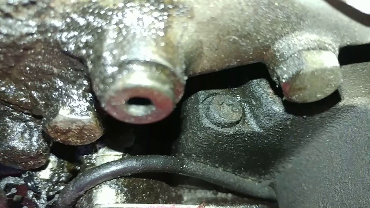 Mercedes 600SEL M120 engine oil leak