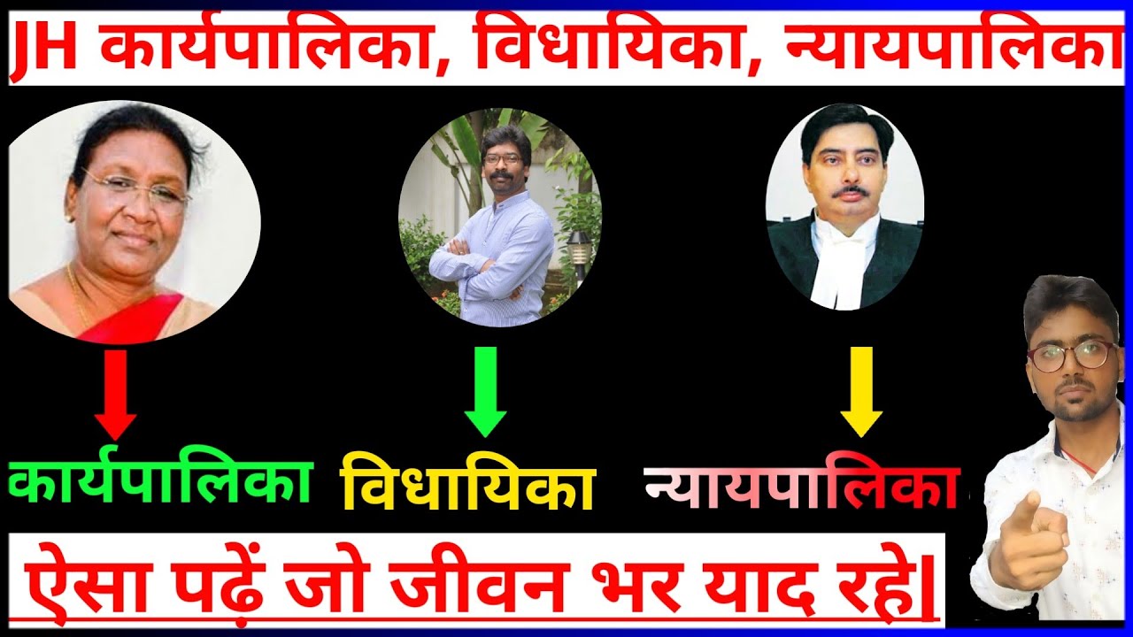 #jpsc #jssc|Karypalika vidhayika nayapalika|  कार्यपालिका विधायिका न्यायपालिका| Jharkhand polity|