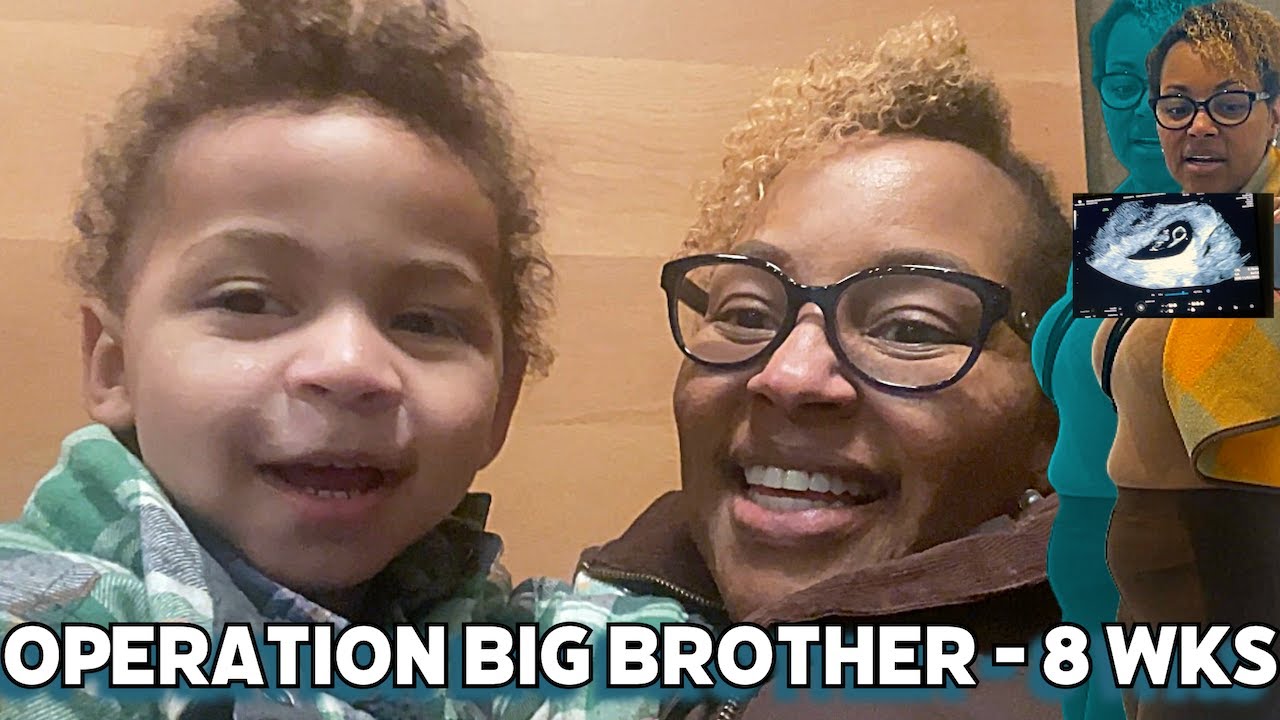 IVF Baby #2| 8 Weeks Pregnant Single Mom Life | Operation Big Brother