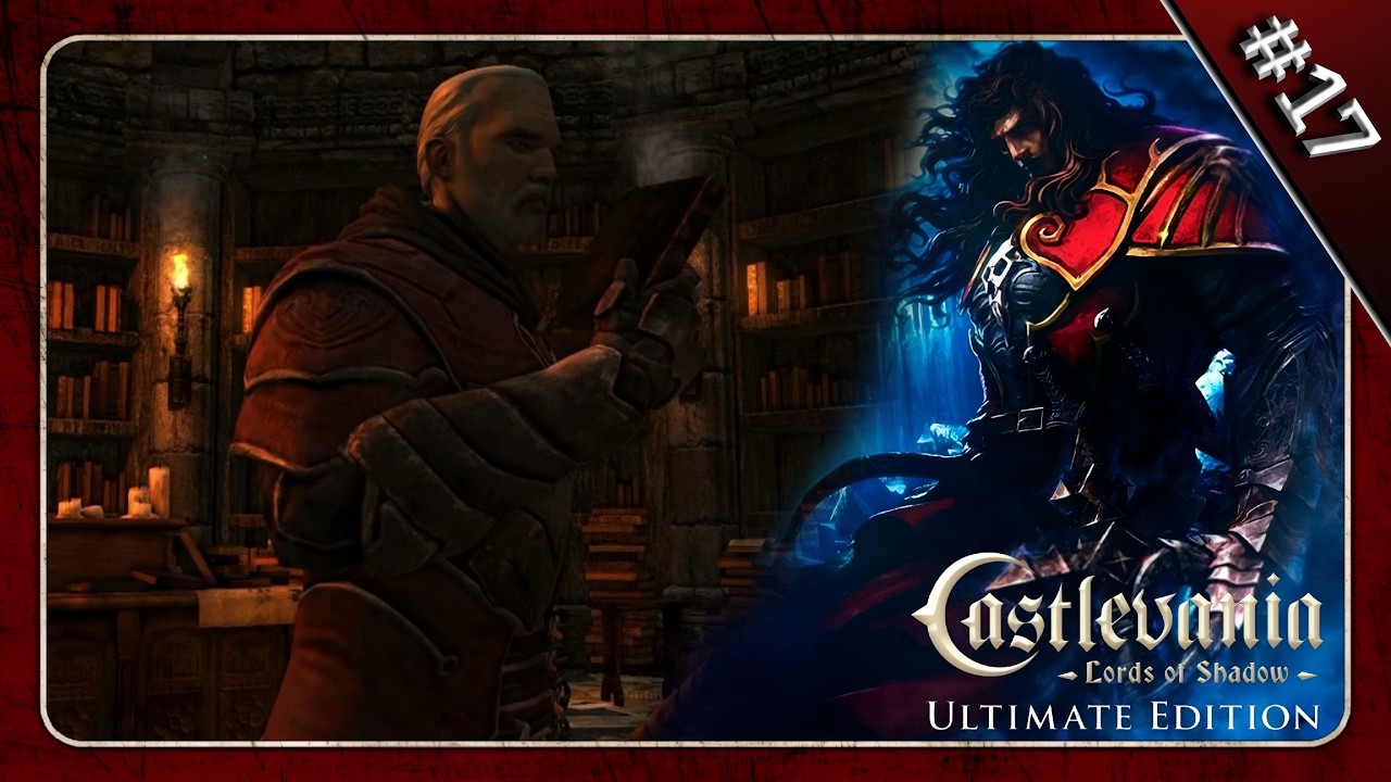 Прохождение Castlevania Lords of Shadow Ultimate Edition #17 шарим побиблиотеке