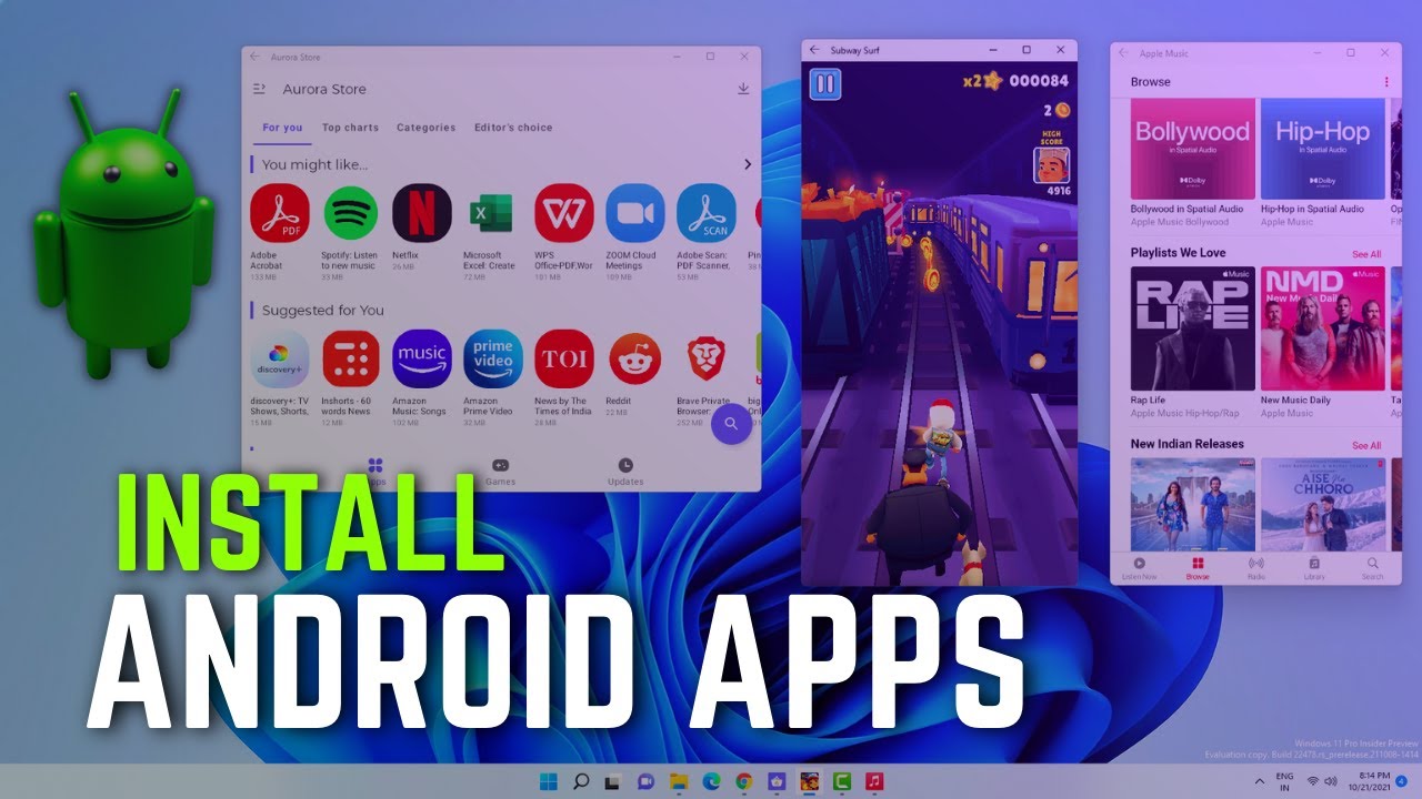 Windows 11: Sideload Android Apps (APK) | Amazon Appstore Windows 11 Download | Install APK Win 11