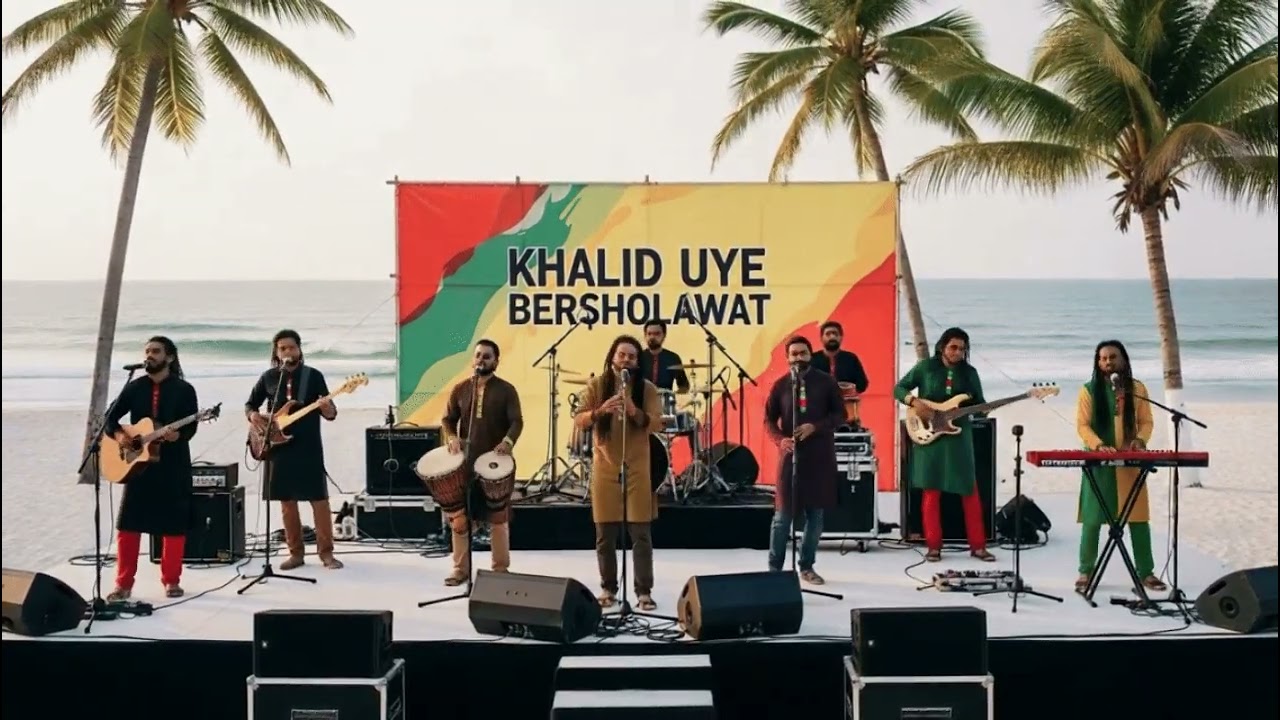 Sholawat Reggae Santai Di Pantai🌴 Musik Adem Bikin Hati Tenang | Putar Saat Santai