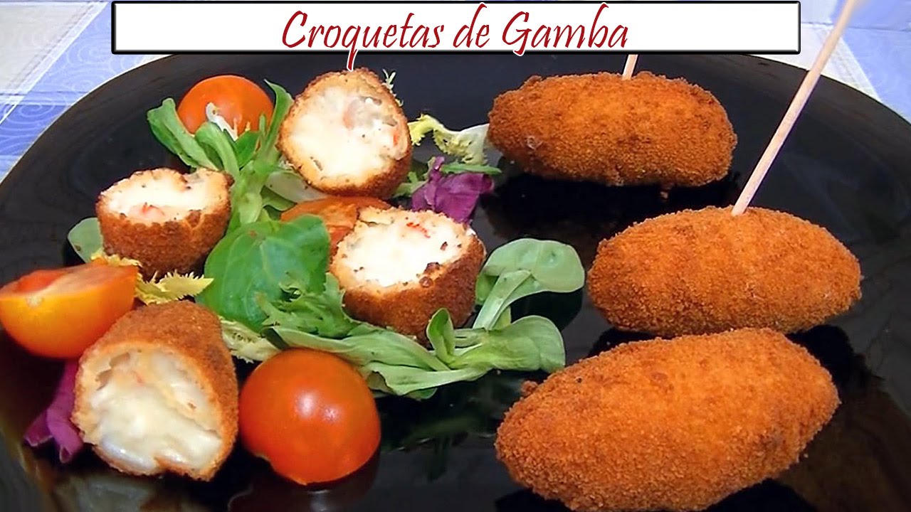 Croquetas de Gamba | Receta de Cocina en Familia