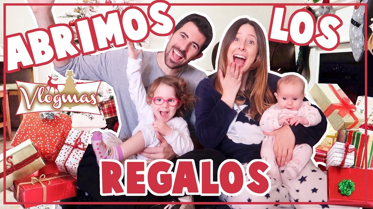 ABRIMOS LOS REGALOS DE PAPÁ NOEL !!! LA REACCIÓN MÁS TIERNA Vlogmas Elisa de Saro