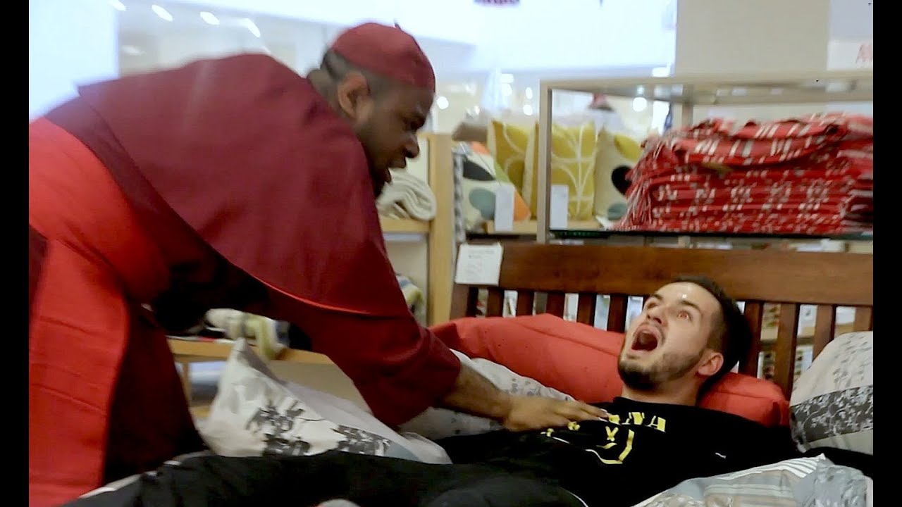 Exorcist In Public Prank