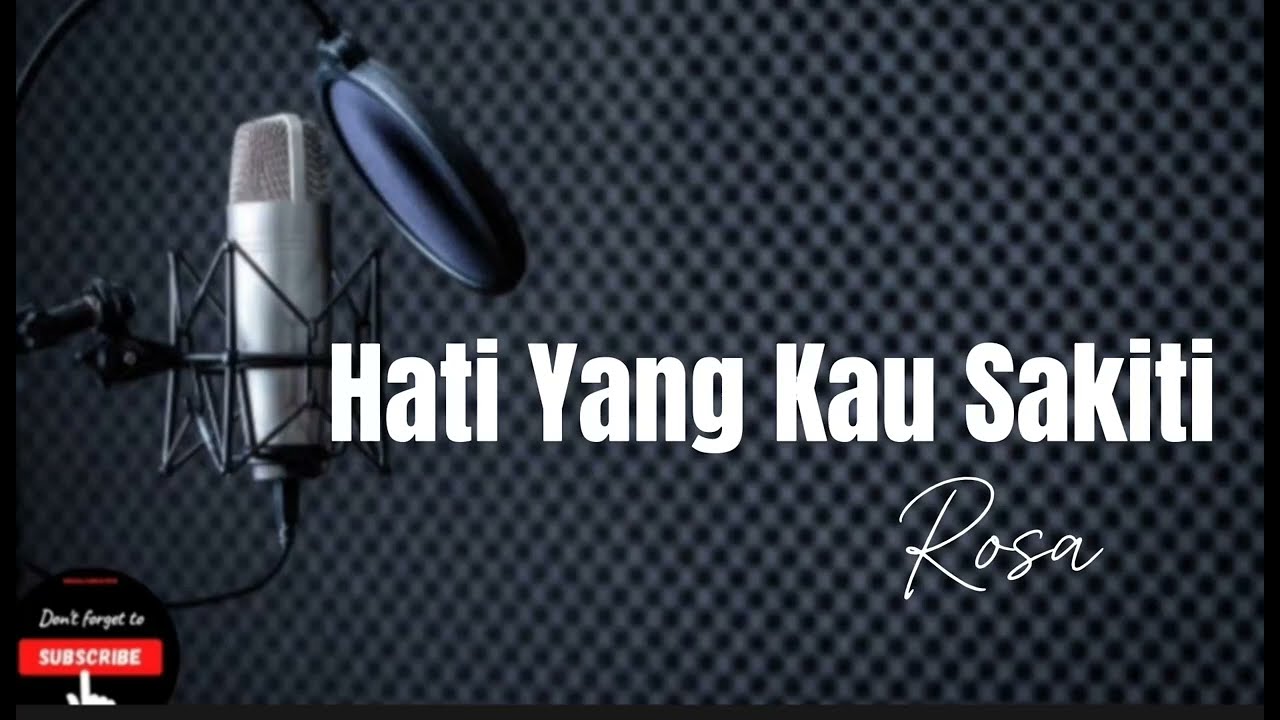 Hati Yang Kau Sakiti - Cover Lirik