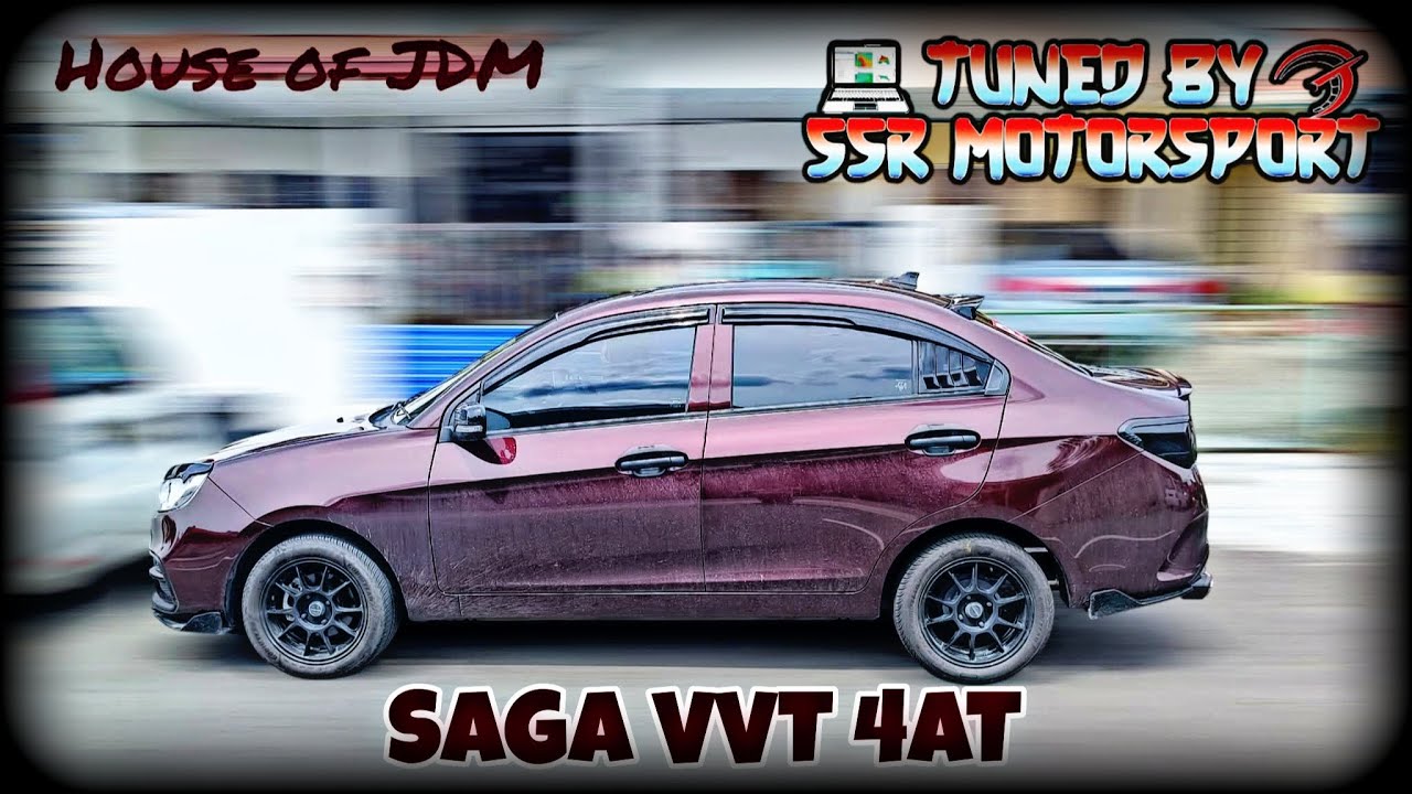 Tuning Stage 1 + Antilag💥💥💥 Proton Saga VVT (4AT) | SSR Motorsport