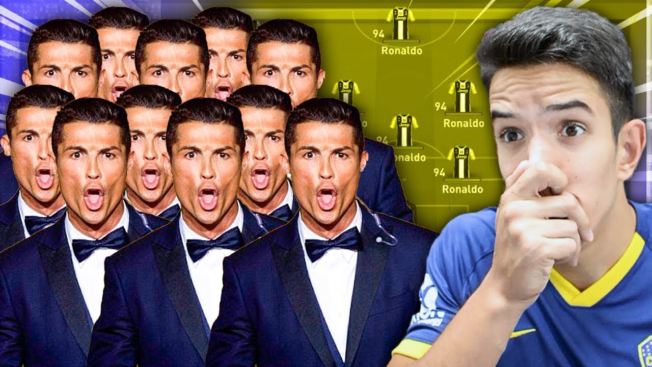 MOGU LI 11 RONALDA OSVOJITI LIGU ŠAMPIONA?? FIFA EXPERIMENT