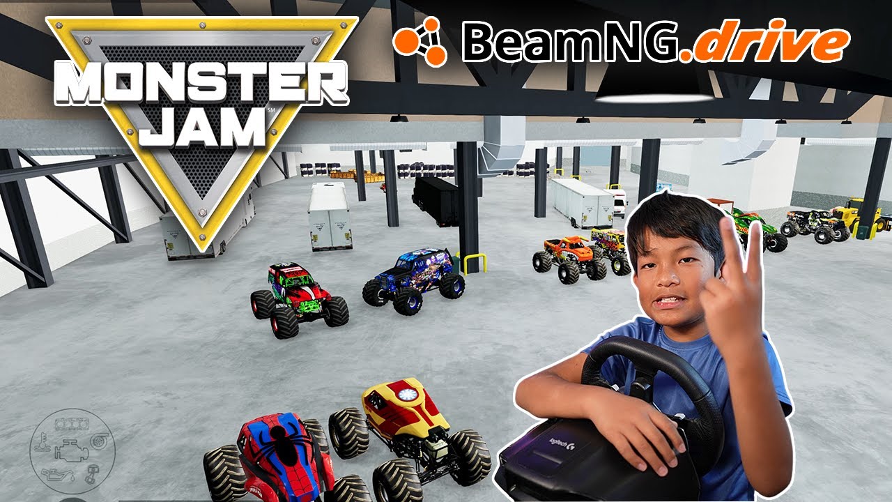 MONSTER Trucks GO Wild in Freestyle Chaos!