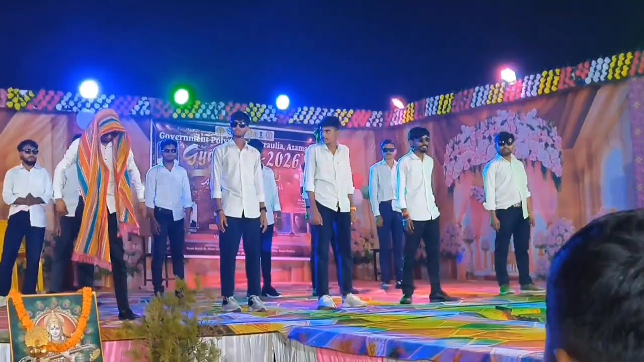 Funny lazy dance /THE BOYS dance in College GPA Azamgarh 