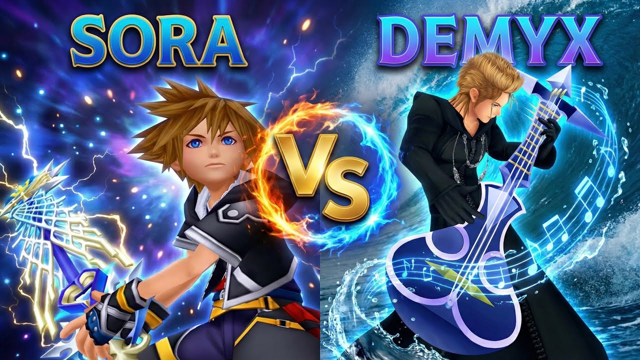 Демикс против Соры. Битва с боссом Дата (критический уровень сложности)!!