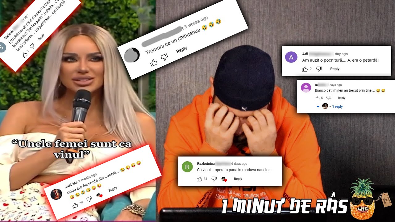 Cele Mai Răutăcioase Comentarii La Vedetele Din România!