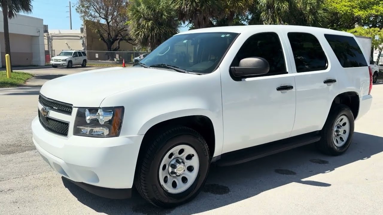 2010 Chevrolet Tahoe Police SSV 85k miles walkaround