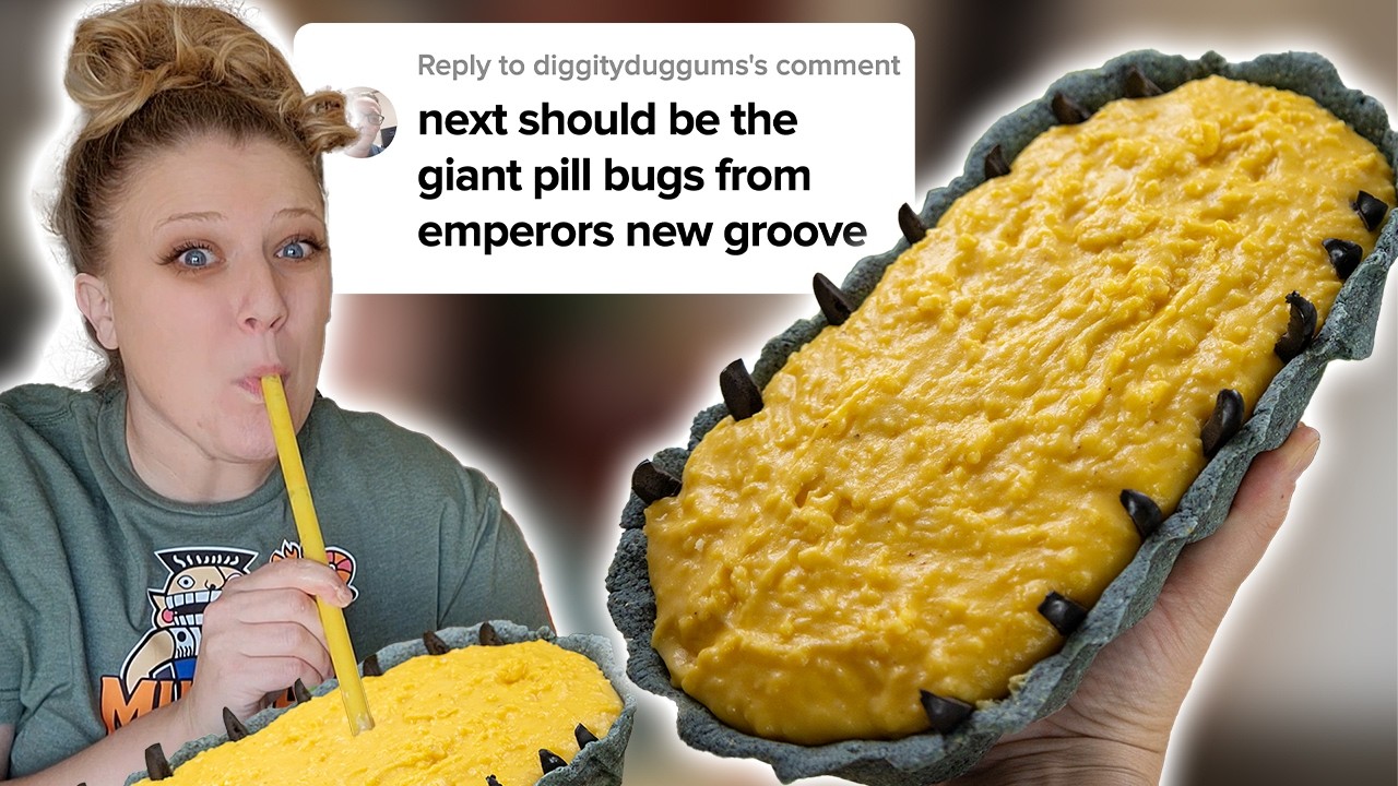 HOT & CRISPY PILL BUGS from the Emperor's New Groove ✨ Fictional Feasts