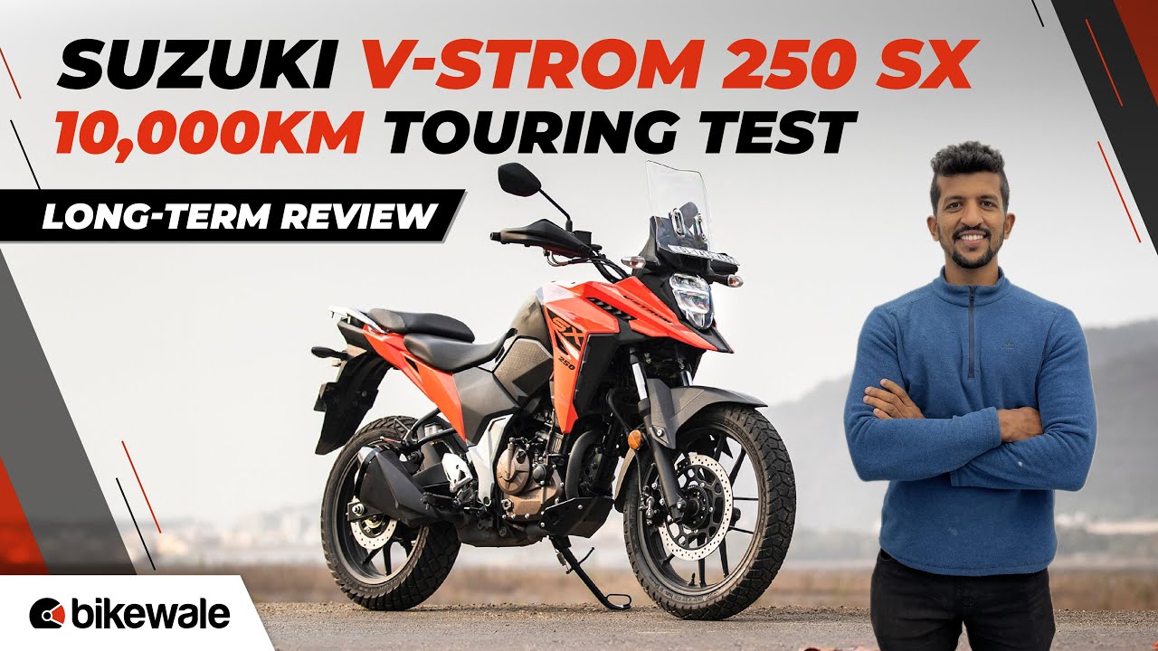 Обзор 10 000-километрового тест-драйва Suzuki V-Strom 250 SX | Плюсы, минусы и многое другое | Bi...