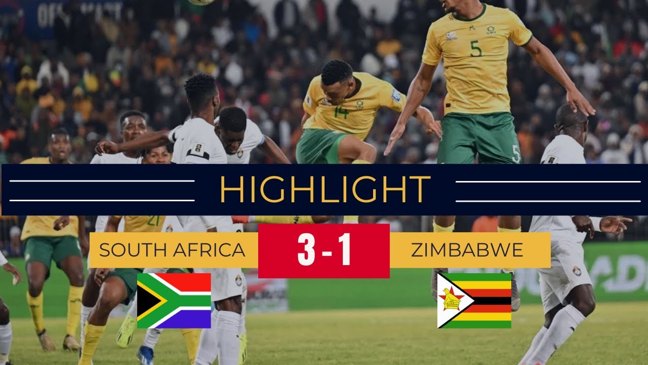 South Africa Vs Zimbabwe | 2026 World Cup Qualifier | Match Highlights