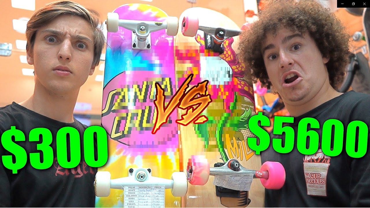 QUAL SKATE COMPRAR? (Na Loja de Skate)