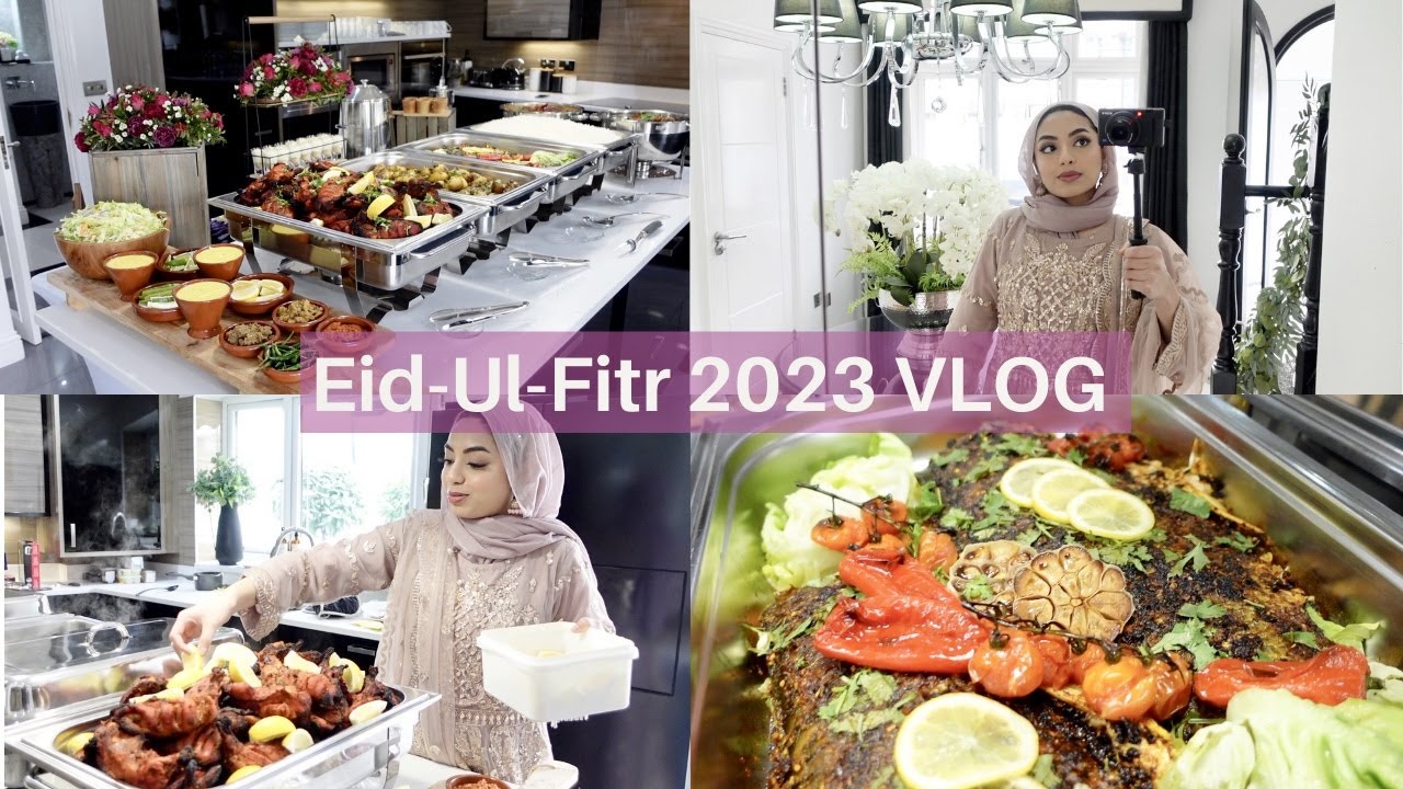 First EID IN LONDON with my In-laws| Eid Spread| GRWM Vlog 46 ♡