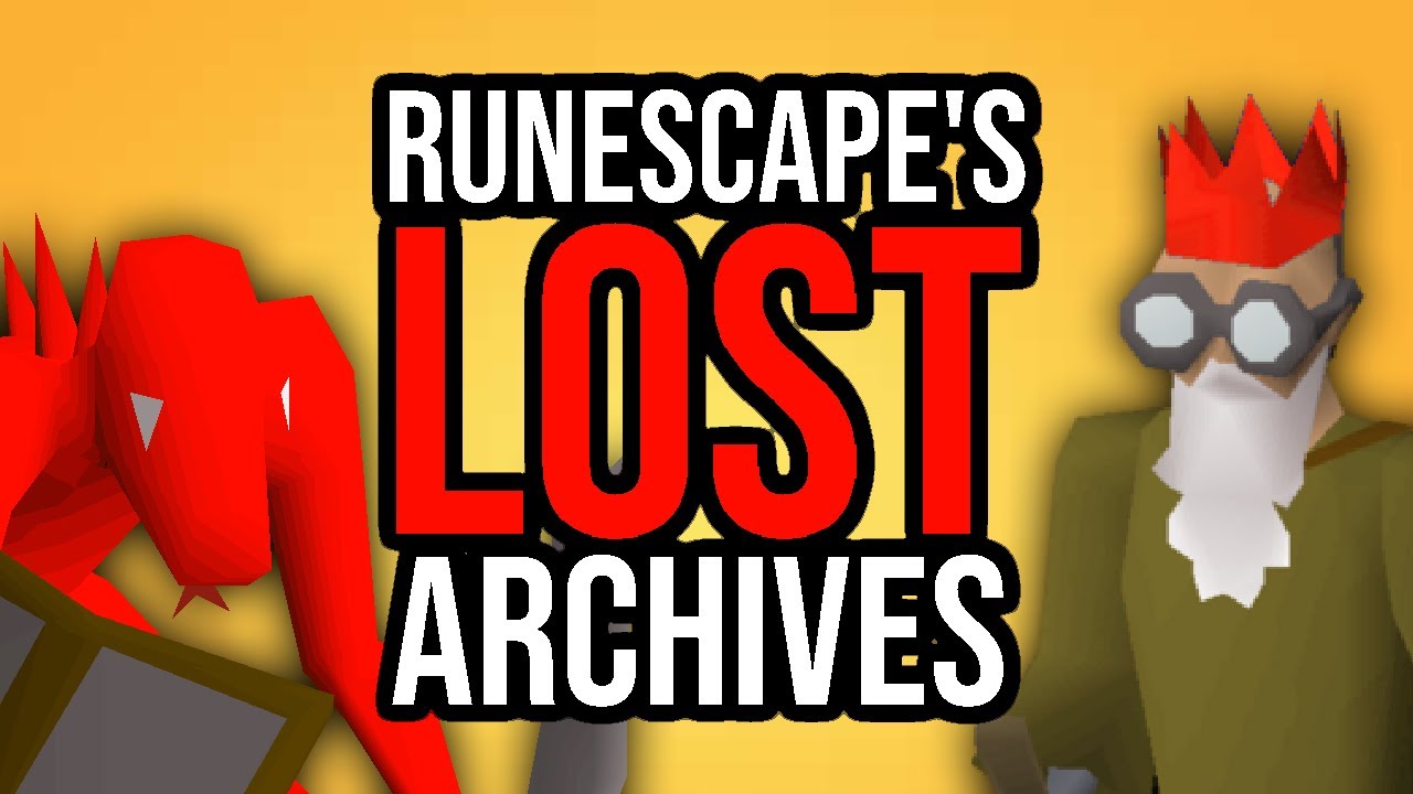 Найдены удалённые архивы RuneScape