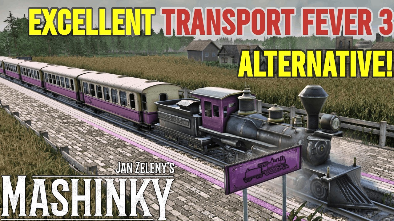 Waiting for Transport Fever 3? Try Mashinky! | 1