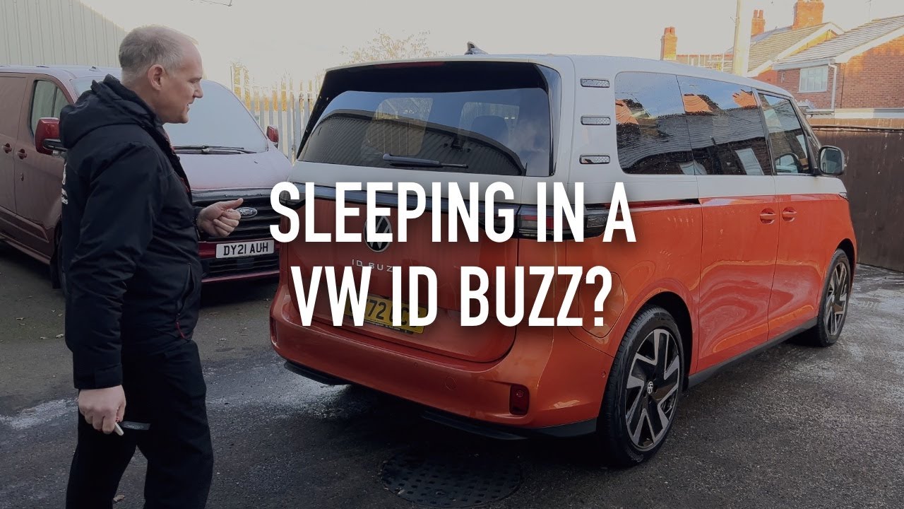 Можно ли спать в VW ID Buzz?
