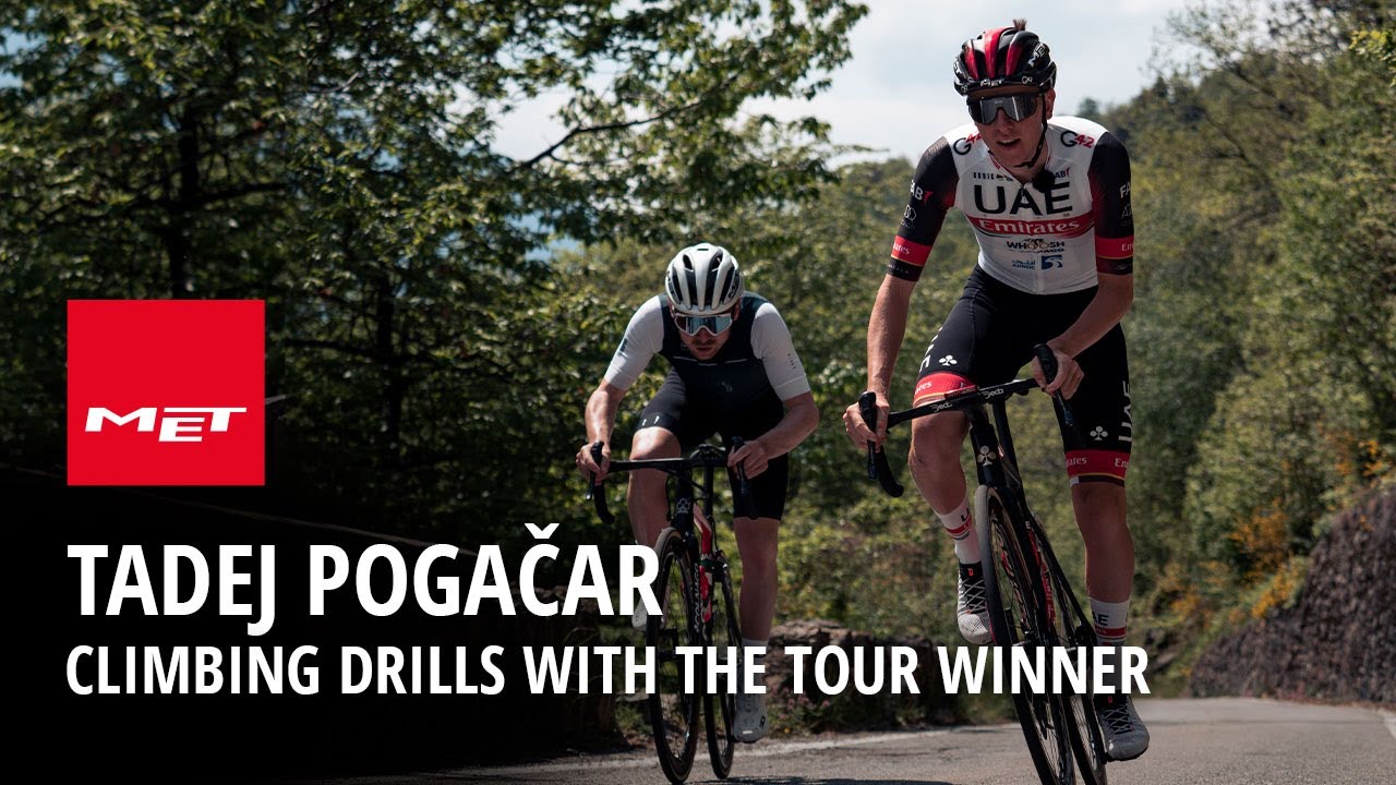 Tadej Pogačar - Climbing Drills with the 2x Tour de France champion