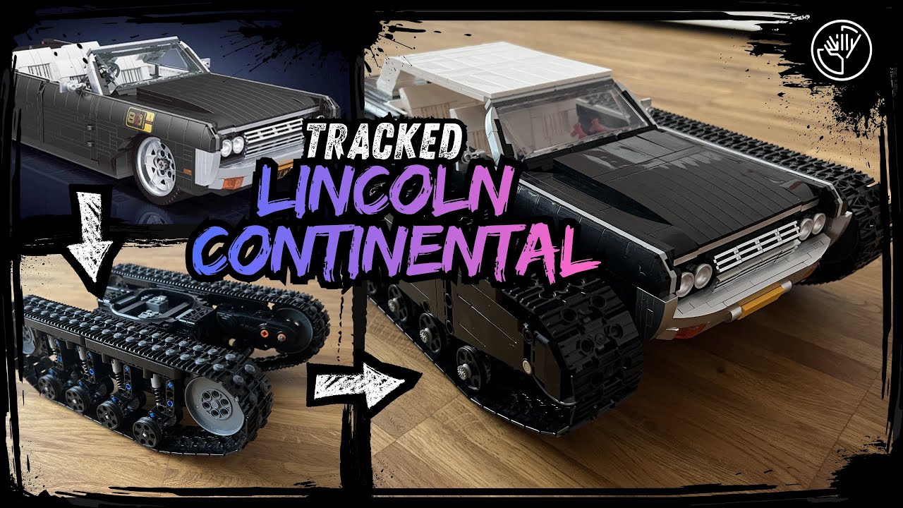 Tracked Lincoln Continental | Mould King 10118 | Lego Technic 